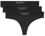 Marc O Polo String 3P Schwarz Baumwolle Large Damen