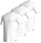 adidas 3P Active Core Cotton Crew Neck T-Shirt ganz Wei&szlig; Baumwolle Small Herren