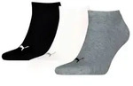 Puma 3P Sneaker Socks Schwarz/Grau Gr 35/38