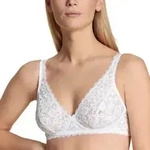 Calida BH Natural Comfort Lace Soft Bra Wei&szlig; Polyamid A 70 Damen