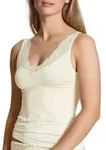 Calida Sensual Secrets Tank Top Cr&egrave;me Large Damen