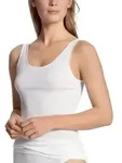 Calida Light Top ohne Arm 11600 Wei&szlig; 001 Baumwolle 36-38 Damen
