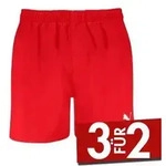 Puma Badehosen Mid Length Swim Shorts Rot Polyester X-Small Herren