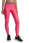 Under Armour HeatGear Leggings Rosa Polyester Large Damen