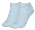Tommy Hilfiger 2P Women Sneaker Sock Hellblau Gr 35/38 Damen