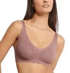 Sloggi BH ZERO Feel Bliss Soft Bra Braun Small Damen