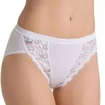Sloggi Chic Tai Brief Wei&szlig; Baumwolle 36 Damen