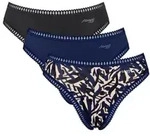 Sloggi 3P GO Crush High Leg Briefs Elfenbein Baumwolle Medium Damen