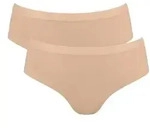 Sloggi 2P GO Sense Hipster Briefs Beige Modal Medium Damen