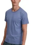 Calida Remix Basic Sleep T-shirt Blau Baumwolle Large Herren