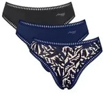 Sloggi 3P GO Crush High Leg Briefs Mixed Baumwolle X-Small Damen