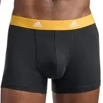 adidas 3P Active Flex Cotton Trunk Schwarz/Orange Baumwolle Small Herren