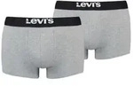 Levis 2P Base Trunk Grau Baumwolle Large Herren