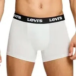 Levis 2P Repeat Logo Boxer Brief Wei&szlig; Baumwolle Small Herren