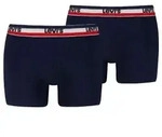 Levis 2P Sportswear Logo Base Boxer Marine Baumwolle Large Herren