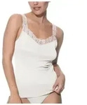 Mey Emotion Elegance Top With Lace Champagner 38 Damen