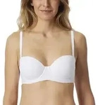 Schiesser BH Bandeau Bra Wei&szlig; A 75 Damen