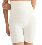 Triumph High Waist Medium Shaping Long Panty Offwhite Small Damen