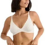 Sloggi BH ZERO Feel Bliss Push-Up Bra Wei&szlig; Small Damen