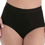 Anita Essentials Seamless High Waist Brief Schwarz Large Damen