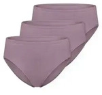 Schiesser 3P Essentials Cotton Briefs Veilchenblau Baumwolle 36 Damen