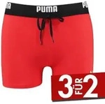 Puma Badehosen Logo Swim Trunks Rot Large Herren