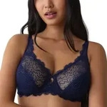 Triumph BH Amourette Sparkle Wired Bra Marine B 70 Damen