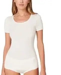 Schiesser Personal Fit Crew Neck Elfenbein Large Damen