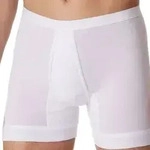 Schiesser Fine Rib Underpants 3XL-6XL Wei&szlig; Baumwolle 6XL Herren