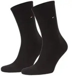 Tommy Hilfiger 2P Women Classic Casual Socks Schwarz Gr 35/38 Damen