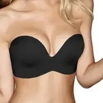 Wonderbra BH Ultimate Silhouette Micro Strapless Schwarz E 85 Damen