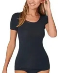 Schiesser Personal Fit Crew Neck Dunkelblau Large Damen