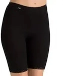 sloggi Damen Basic Long Schwarz Baumwolle 40 Damen