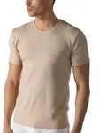 Mey Dry Cotton Functional Rounded Neck Shirt Beige Medium Herren