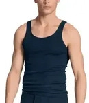 Calida Twisted Athletic Shirt 12010 Marine 890 Baumwolle Small Herren