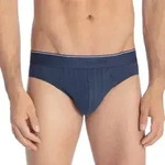 Calida Pure and Style Mini Brief Indigoblau Baumwolle Medium Herren