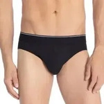 Calida Pure and Style Mini Brief Schwarz Baumwolle Large Herren