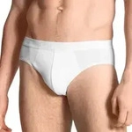 Calida 3P Natural Benefit Brief Wei&szlig; Baumwolle Large Herren