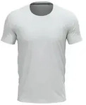 Stedman Clive Crew Neck Wei&szlig; ringgesponnene Baumwolle Small Herren