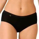 Sloggi 4P Basic Plus Midi Schwarz Baumwolle 40 Damen