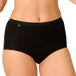Sloggi 4P Basic Plus Maxi Schwarz Baumwolle 50 Damen