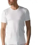 Mey Dry Cotton Functional Rounded Neck Shirt Wei&szlig; Large Herren