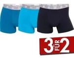CR7 Cristiano Ronaldo 3P Men Trunk Blau/T&uuml;rkis Baumwolle Medium Herren