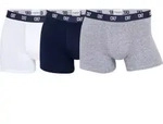 CR7 Cristiano Ronaldo 3P Men Trunk Marine/Grau Baumwolle XX-Large Herren