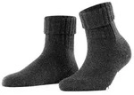 Burlington Plymouth Wool Sock Dunkelgrau Wolle Gr 36/41 Damen