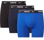 Nike 6P Everyday Essentials Cotton Stretch Boxer Schwarz/Blau Baumwolle Small Herren