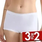 Sloggi Basic Short Wei&szlig; Baumwolle 38 Damen