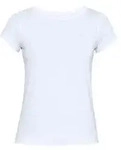 Under Armour Heatgear Armour T-shirt Wei&szlig; Polyester Medium Damen
