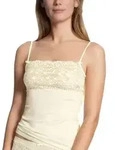 Calida Sensual Secrets Spaghetti-Top Cr&egrave;me Small Damen