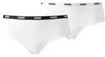 Puma 2P Iconic Solid Hipster Wei&szlig; Medium Damen